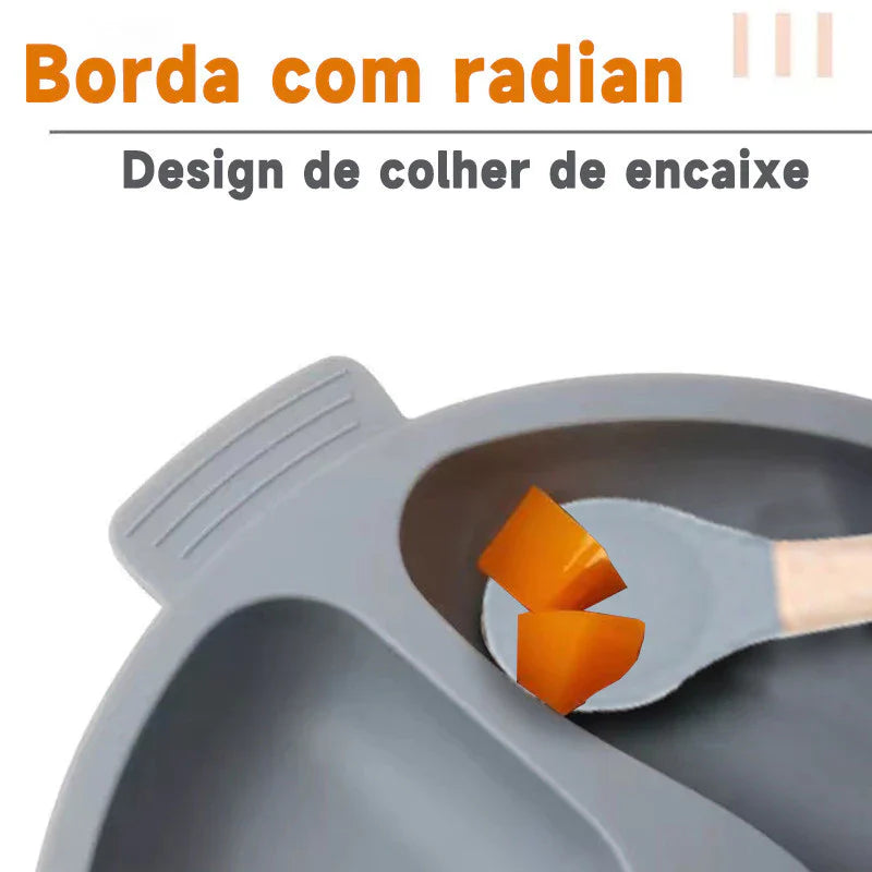 Kit de Introdução Alimentar em Silicone