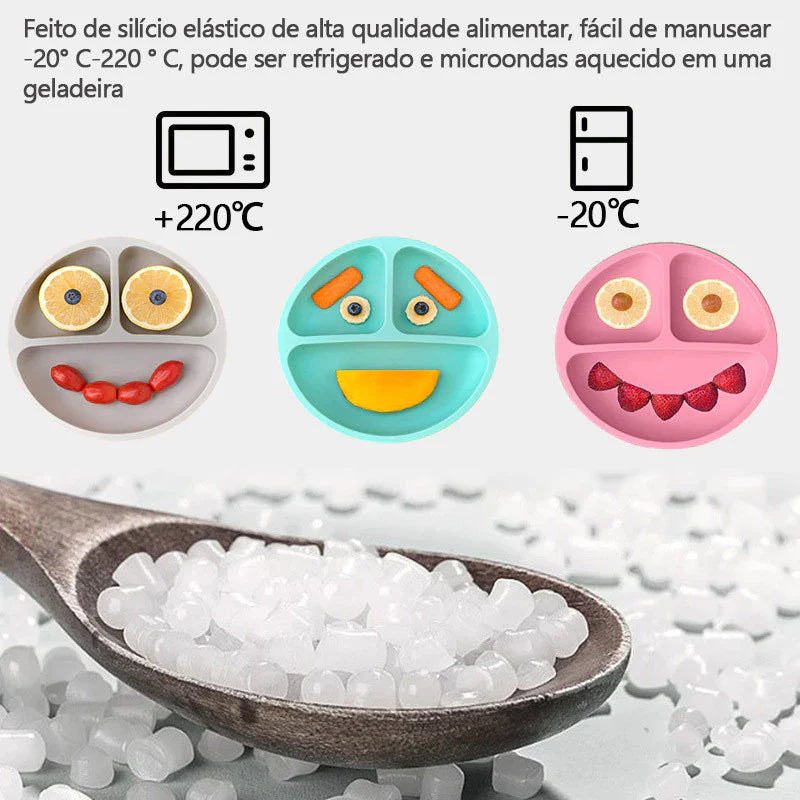 Kit de Introdução Alimentar em Silicone